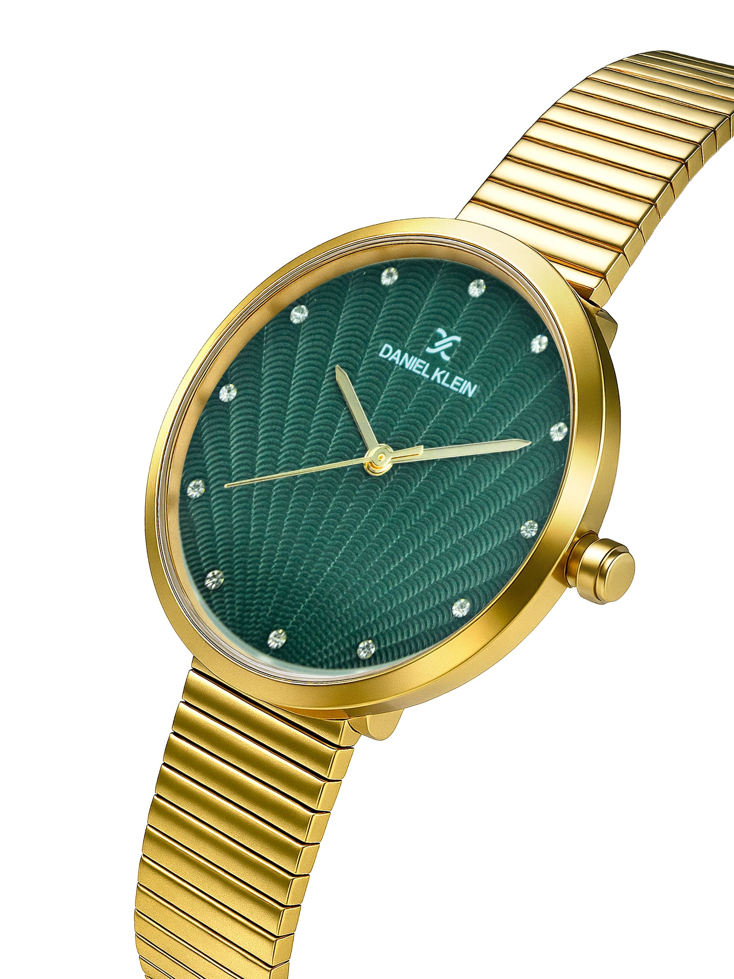 Daniel Klein Women Dial &amp; Stainless Steel Bracelet Style Straps Analogue Watch DK.20.10001-1