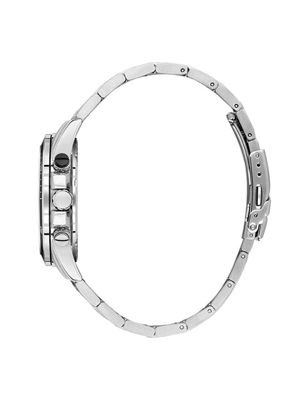 Daniel Klein Analog Green Round Dial Silver Case Silver Strap Quartz Water-Resistant Wrist Watch for Men Boys DK.1.14247-4