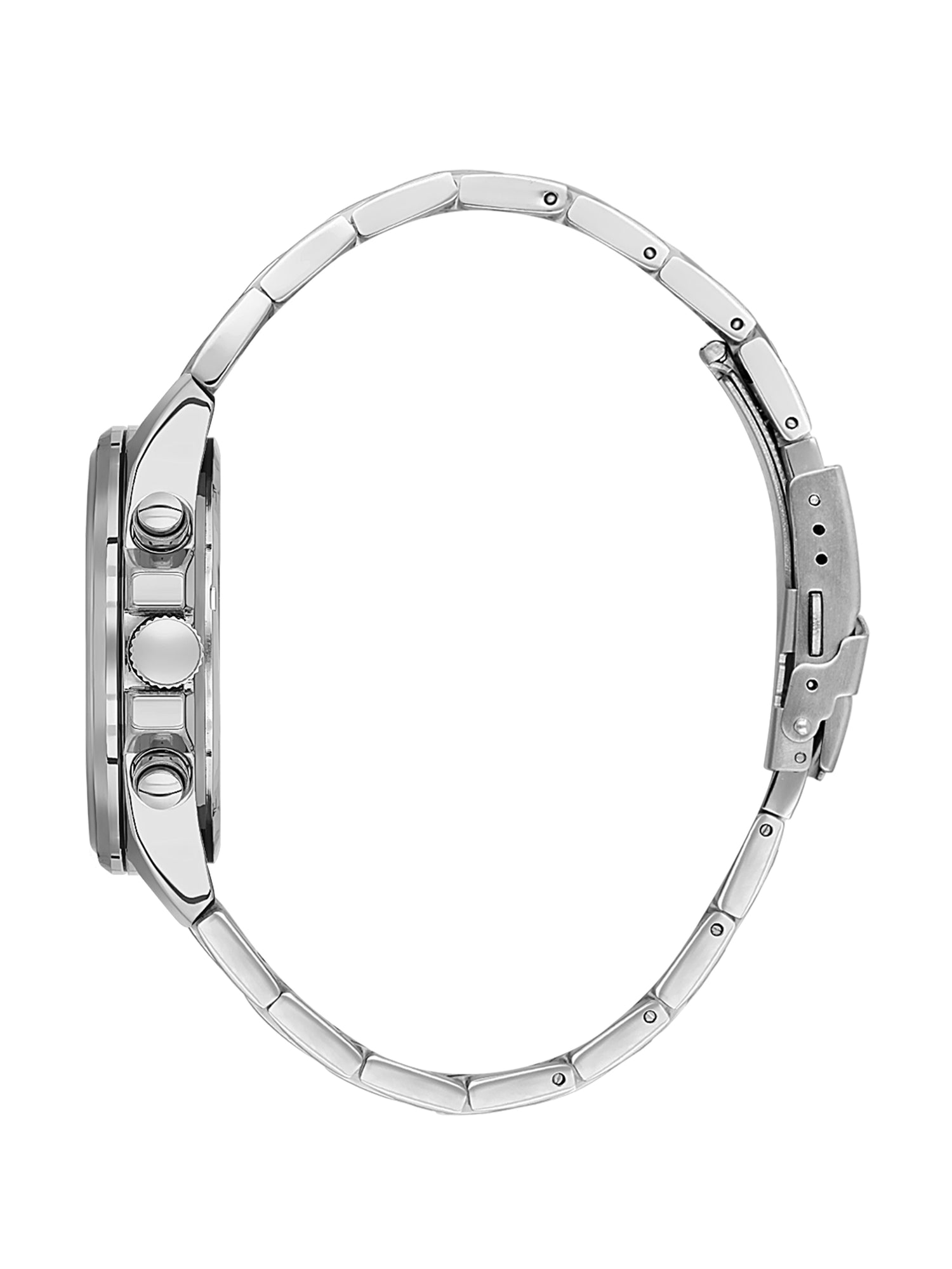 Daniel Klein Analog Black Round Dial Silver Case Silver Strap Quartz Water-Resistant Wrist Watch for Men Boys DK.6.14261-2