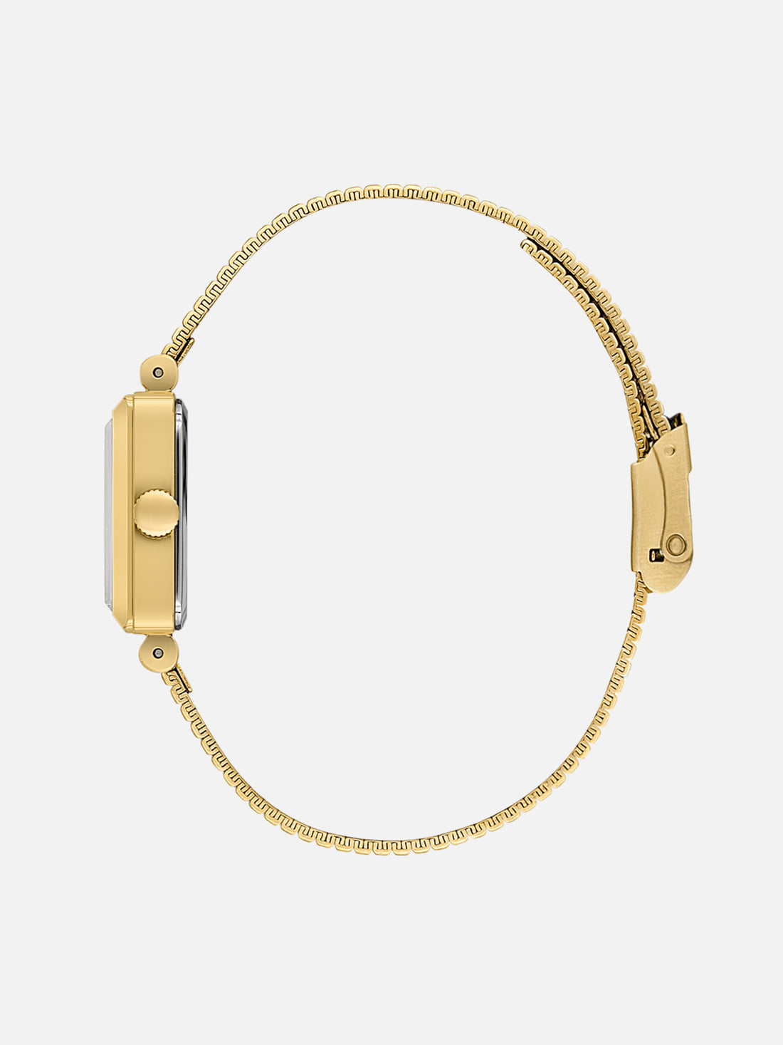 Daniel Klein Analog Dark Green Round Dial Gold Case Gold Strap Quartz Water-Resistant Wrist Watch for Women Girls, Ladies DK.1.14179-5