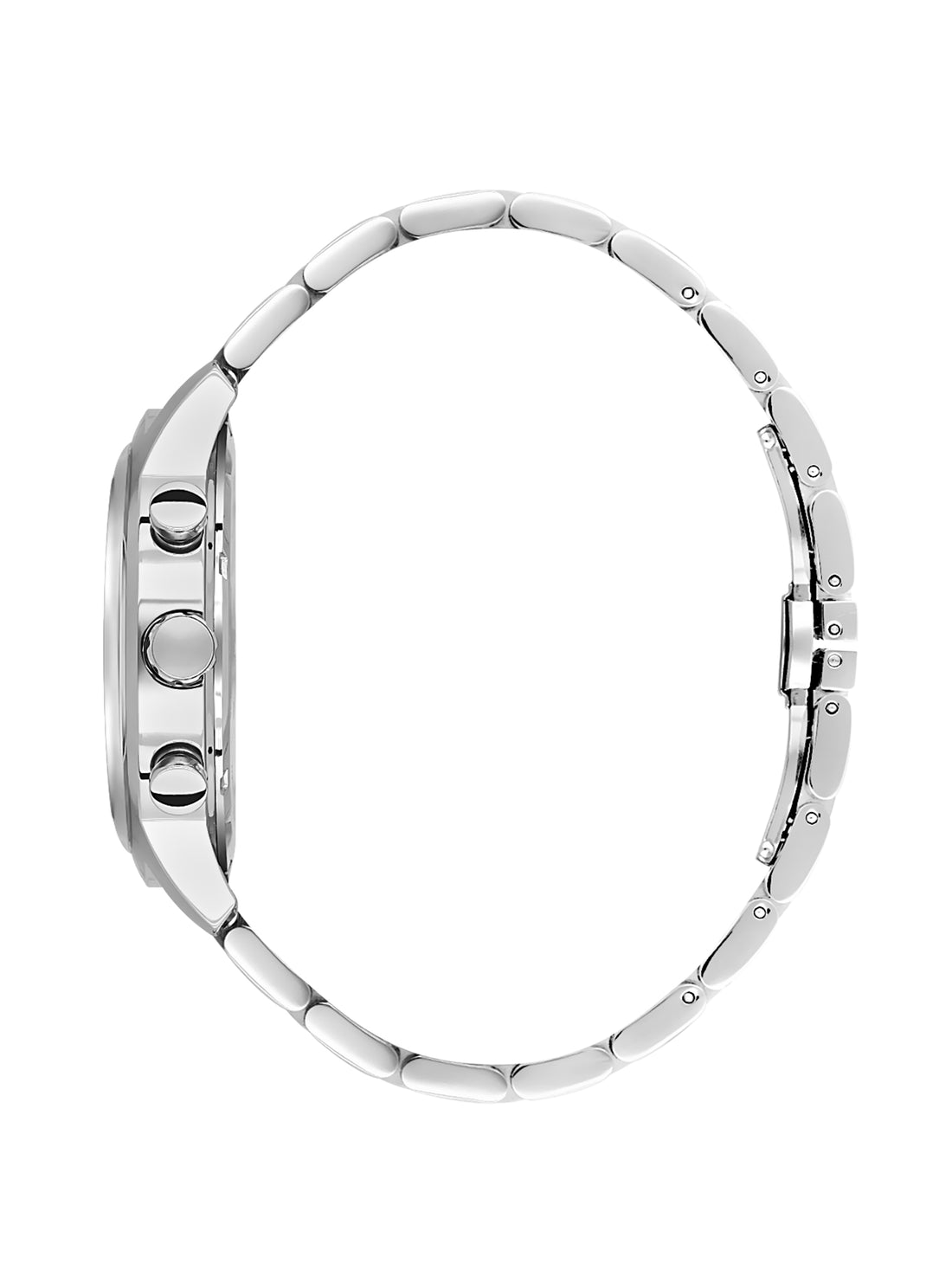 Daniel Klein Analog Black Round Dial Silver Case Silver Strap Quartz Water-Resistant Wrist Watch for Men Boys DK.1.14238-2