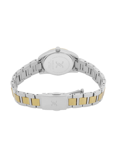 Daniel klein Premium Lady Dark Green Mother of Pearl Gold-Silver Watch DK.1.13929-5