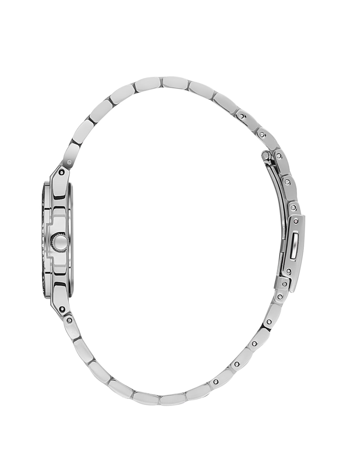 Daniel Klein Analog Blue Round Dial Silver Case Silver Strap Quartz Water-Resistant Wrist Watch for Women Girls, Ladies DK.1.14160-2