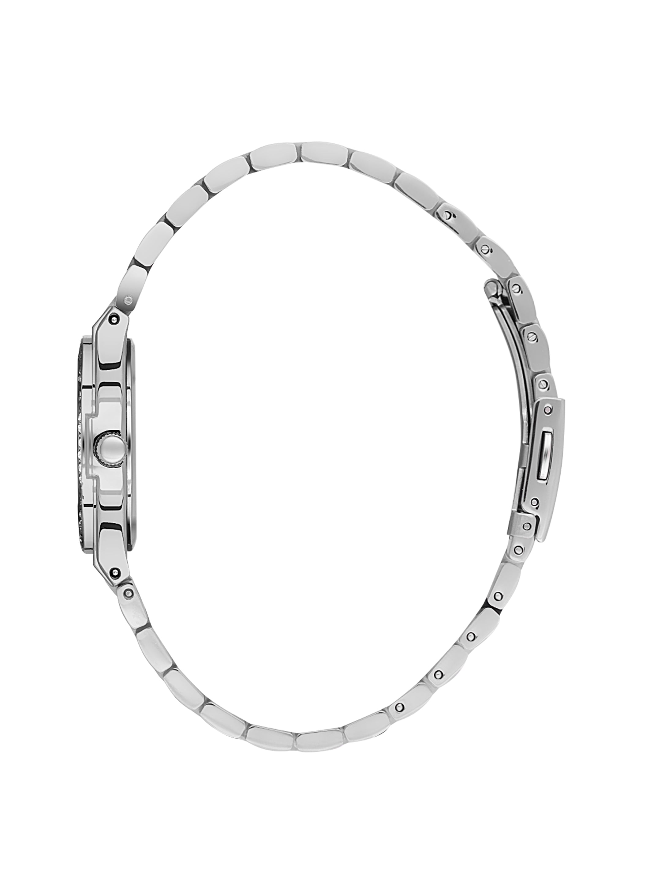 Daniel Klein Analog Blue Round Dial Silver Case Silver Strap Quartz Water-Resistant Wrist Watch for Women Girls, Ladies DK.1.14160-2
