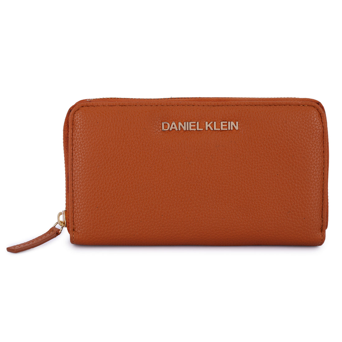 Daniel Klein Tan Zip-Around Women’s Wallet