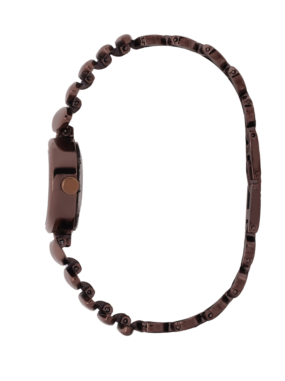 &quot;Daniel Klein Women’s Brown Bracelet Watch – Elegant Maroon Oval Dial, Premium Design &quot;