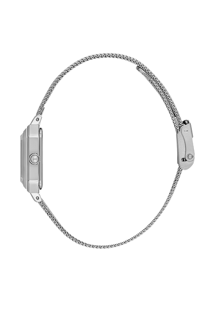 Daniel klein Premium Lady Brown Sunray Dial Silver Mesh Watch DK.1.13945-1