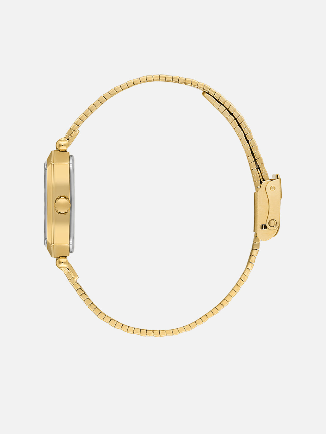 Daniel Klein Analog White Mop Round Dial Gold Case Gold Strap Quartz Water-Resistant Wrist Watch for Women Girls, Ladies DK.1.14178-2