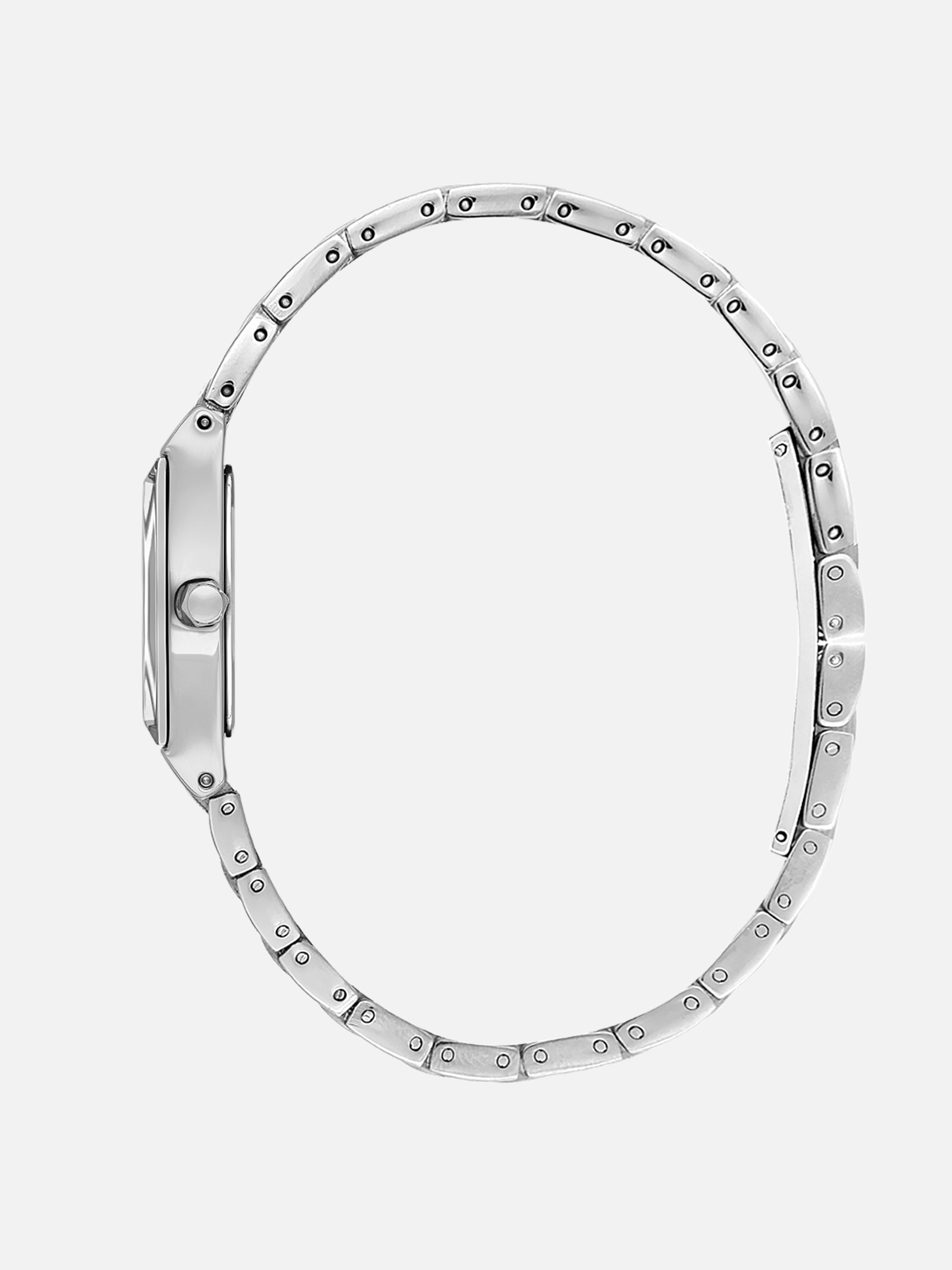 Daniel Klein Analog Silver Round Dial Silver/Rose Gold Case Silver and Rose Gold Strap Quartz Water-Resistant Wrist Watch for Women Girls, Ladies DK.6.14186-6