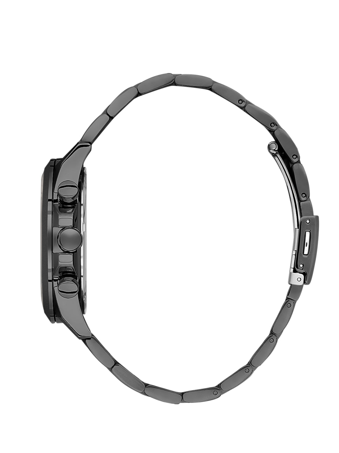 Daniel Klein Analog Blue Round Dial Gunmetalmetal Case Gunmetalmetal Strap Quartz Water-Resistant Wrist Watch for Men Boys DK.1.14245-5