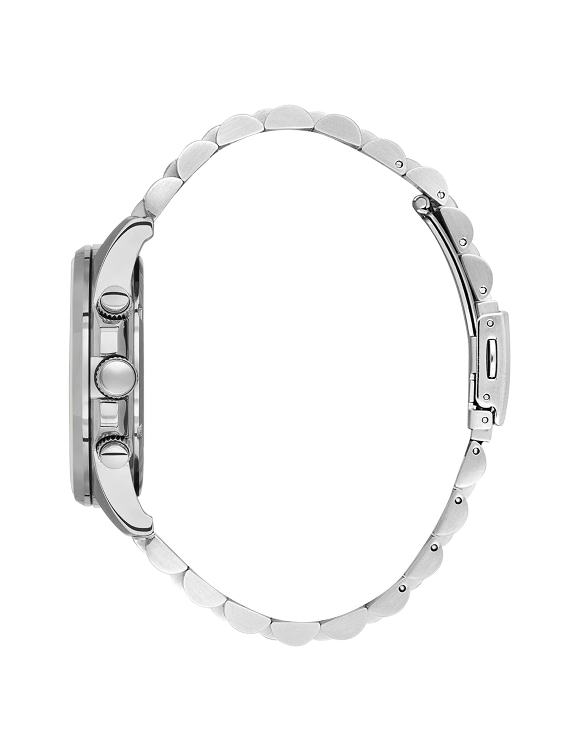 Daniel Klein Analog Black Round Dial Silver Case Silver Strap Quartz Water-Resistant Wrist Watch for Men Boys DK.1.14240-1