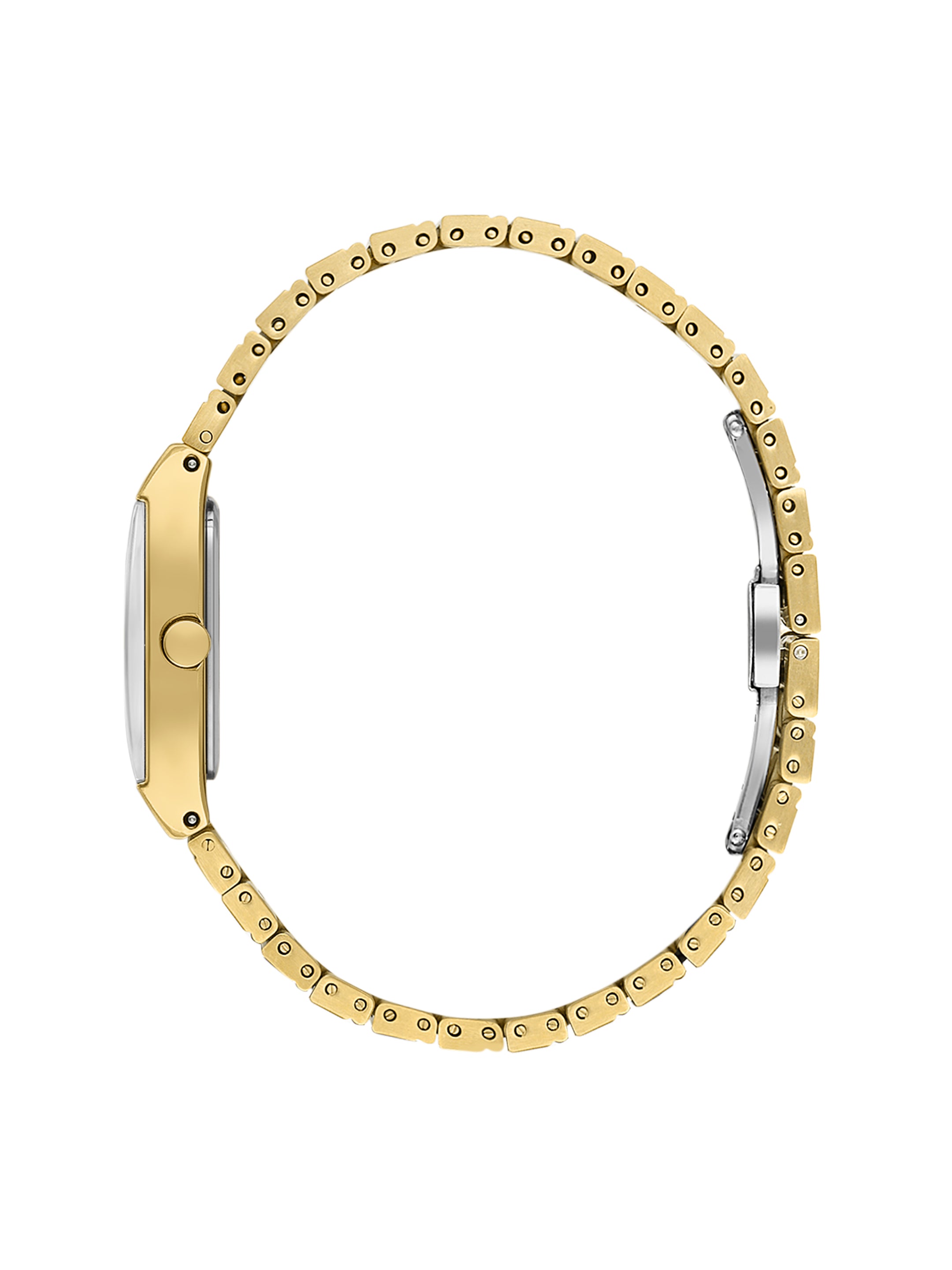Daniel Klein Analog Black Round Dial Gold/Black Case Gold Strap Quartz Water-Resistant Wrist Watch for Women Girls, Ladies DK.1.14191-4