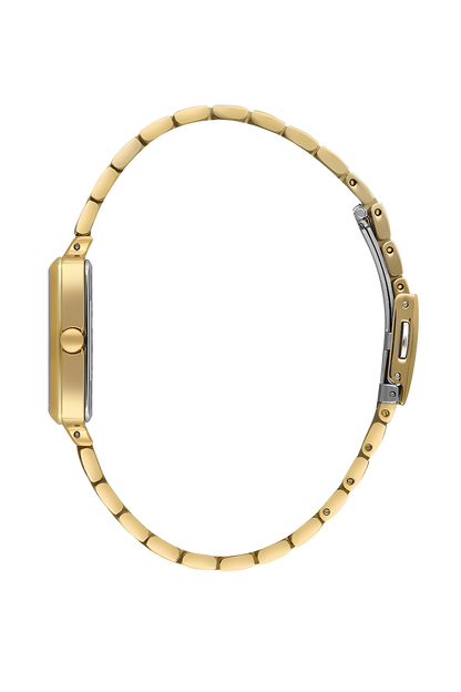 Daniel Klein Gun Black Sunray Dial Stainless Steel Strap Women’s Watch DK.1.14055-3