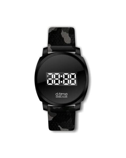 Daniel Klein D-Time Black Dial Watch For Men