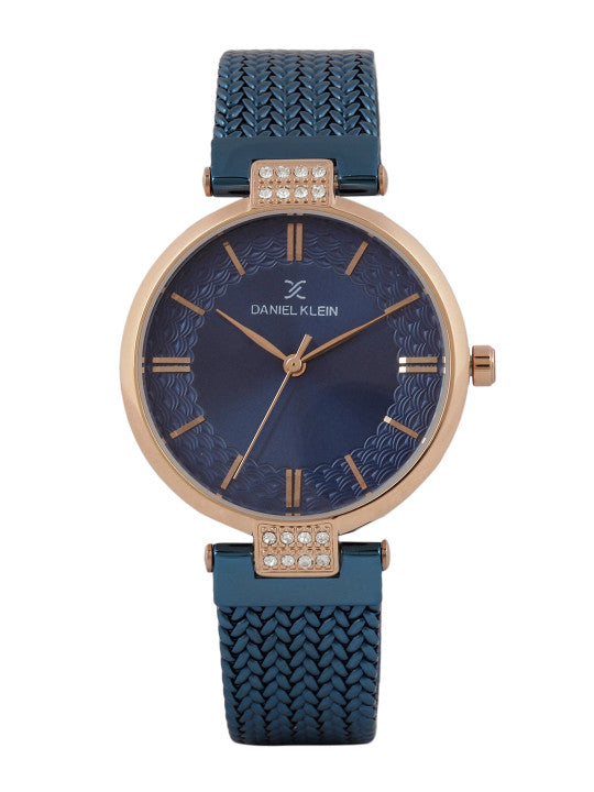 Daniel Klein Premium Women Navy Blue Analogue Watch DK.1.12470-7