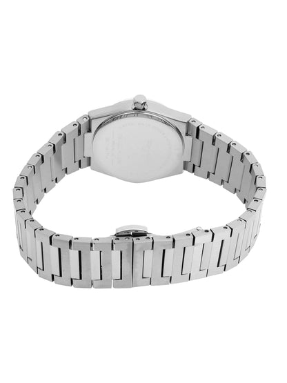 Daniel Klein Analog Blue Round Dial Silver Case Silver Strap Quartz Water-Resistant Wrist Watch for Women Girls, Ladies DK.1.14177-2