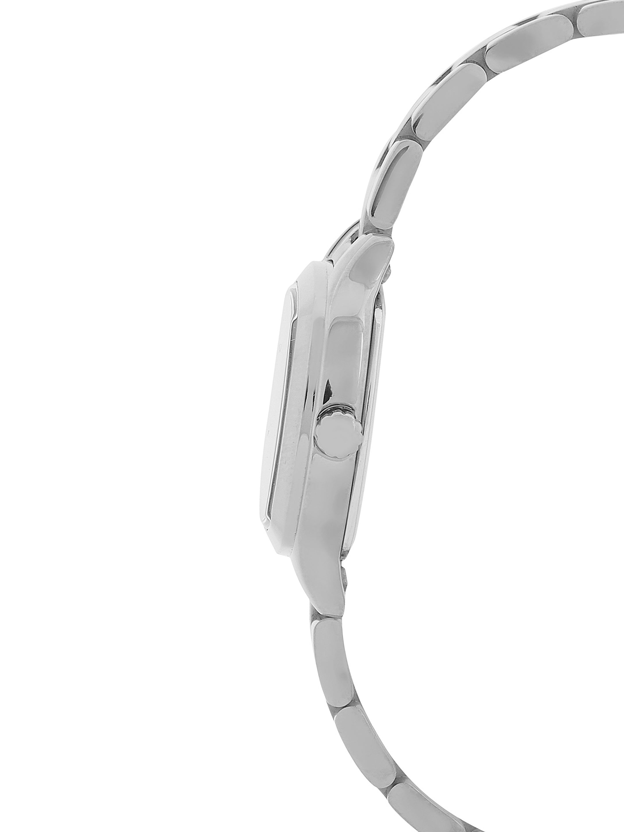 Daniel klein Premium Lady Silver IPS Case &amp; Strap Blue Sunray Dial Watch DK.1.13912-2