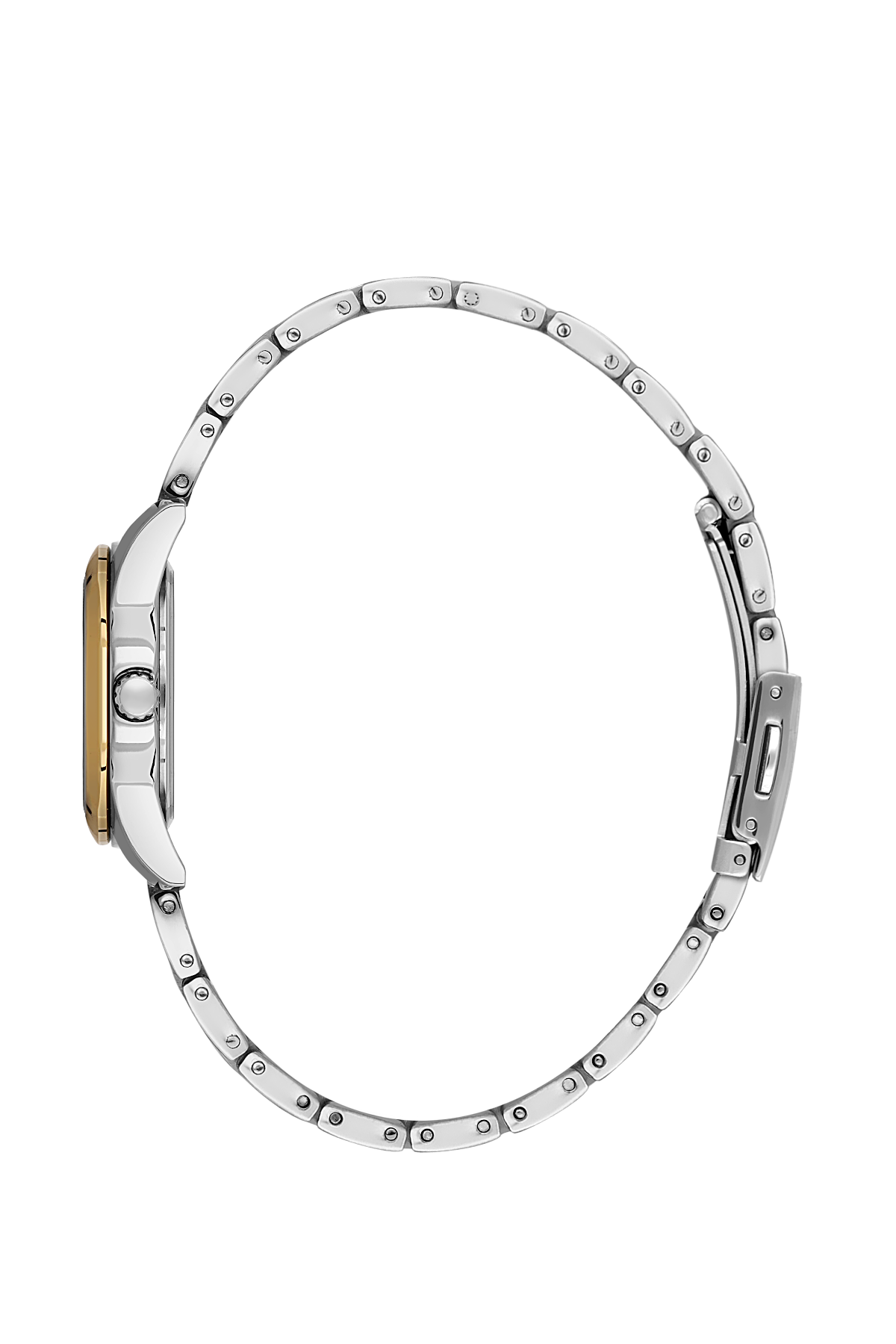 Daniel klein Premium Lady Dark Green Mother of Pearl Gold-Silver Watch DK.1.13929-5