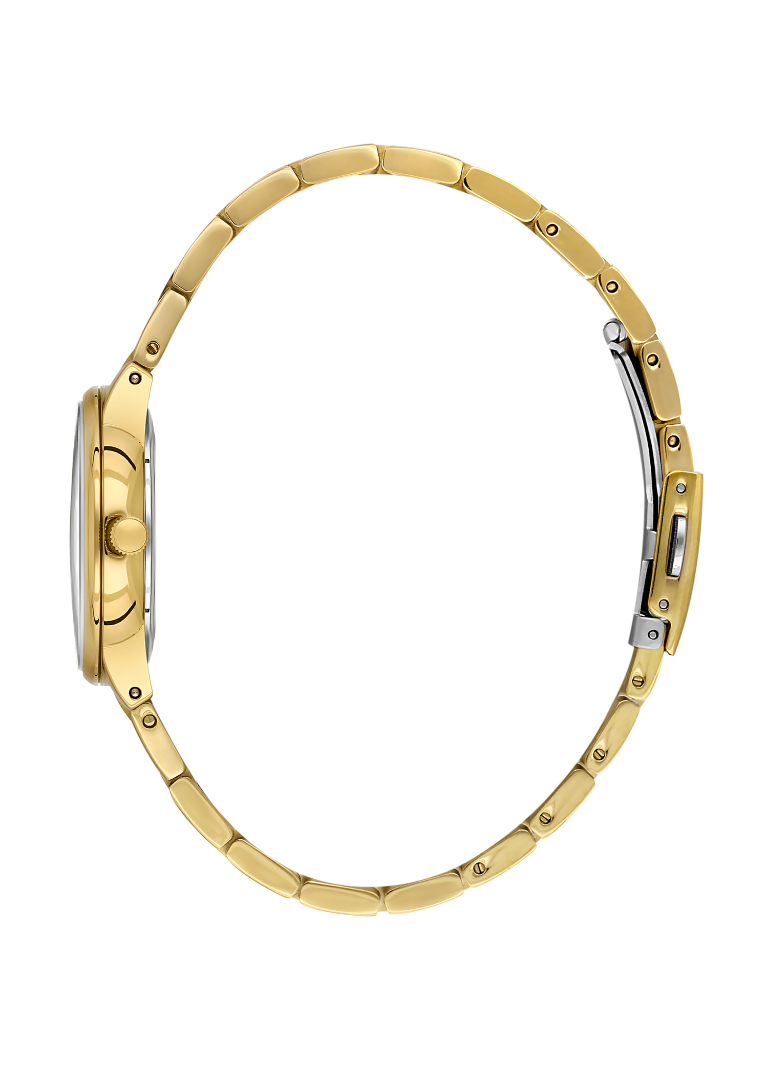 Daniel Klein Light Champagne Dial Gold Women’s Analog Watch DK.1.14136-2