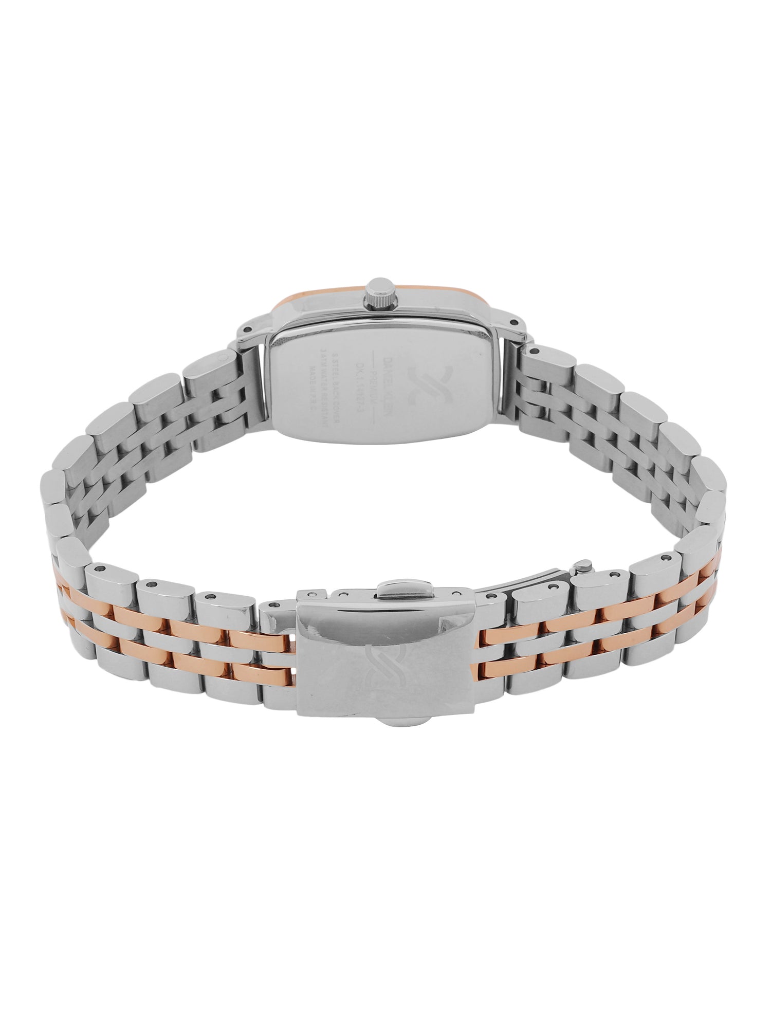 Daniel Klein Silver Dial Two-Tone Women’s Analog Watch DK.1.14127-6