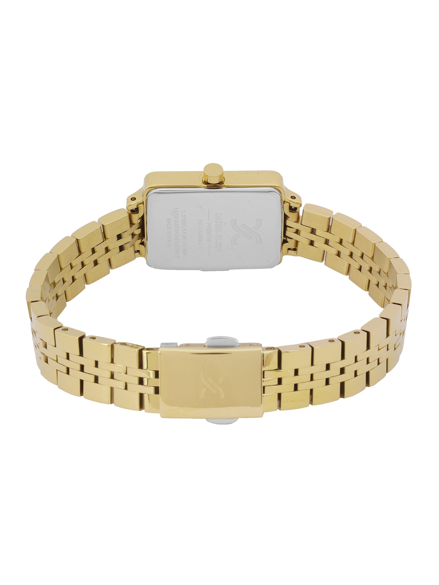 Daniel Klein Silver Sunray Dial Stainless Steel Strap Women’s Watch DK.1.14055-2