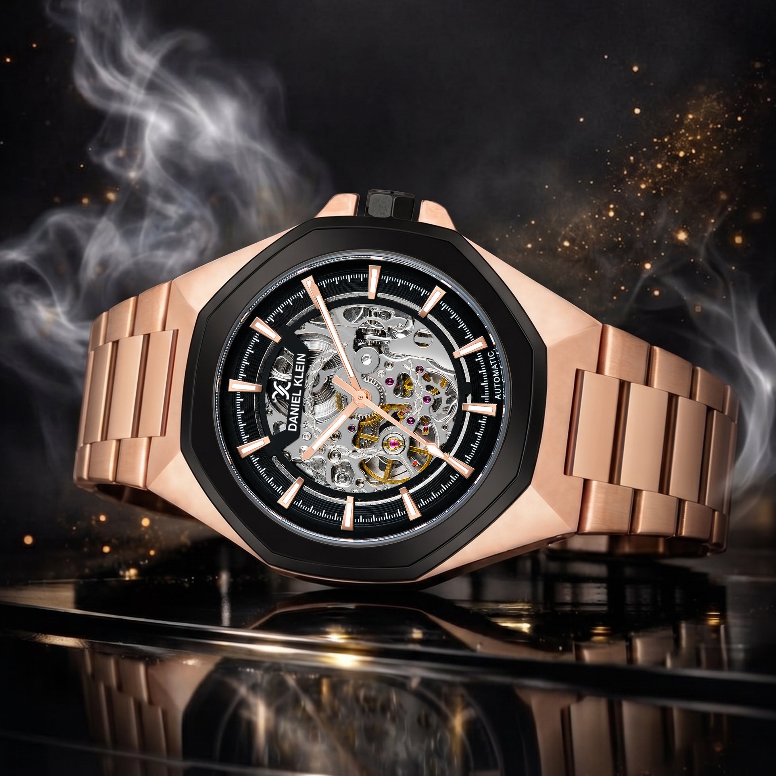Men’s Luxury Skeleton Dial Automatic Watch | Premium Designer Wrist Watch for Men