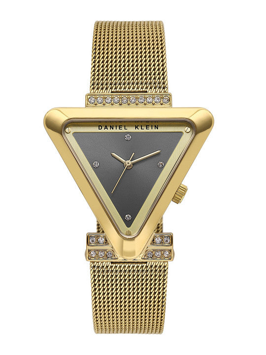 Daniel Klein Women Embellished Dial &amp; Bracelet Style Straps Analogue Watch DK.1.13963-5