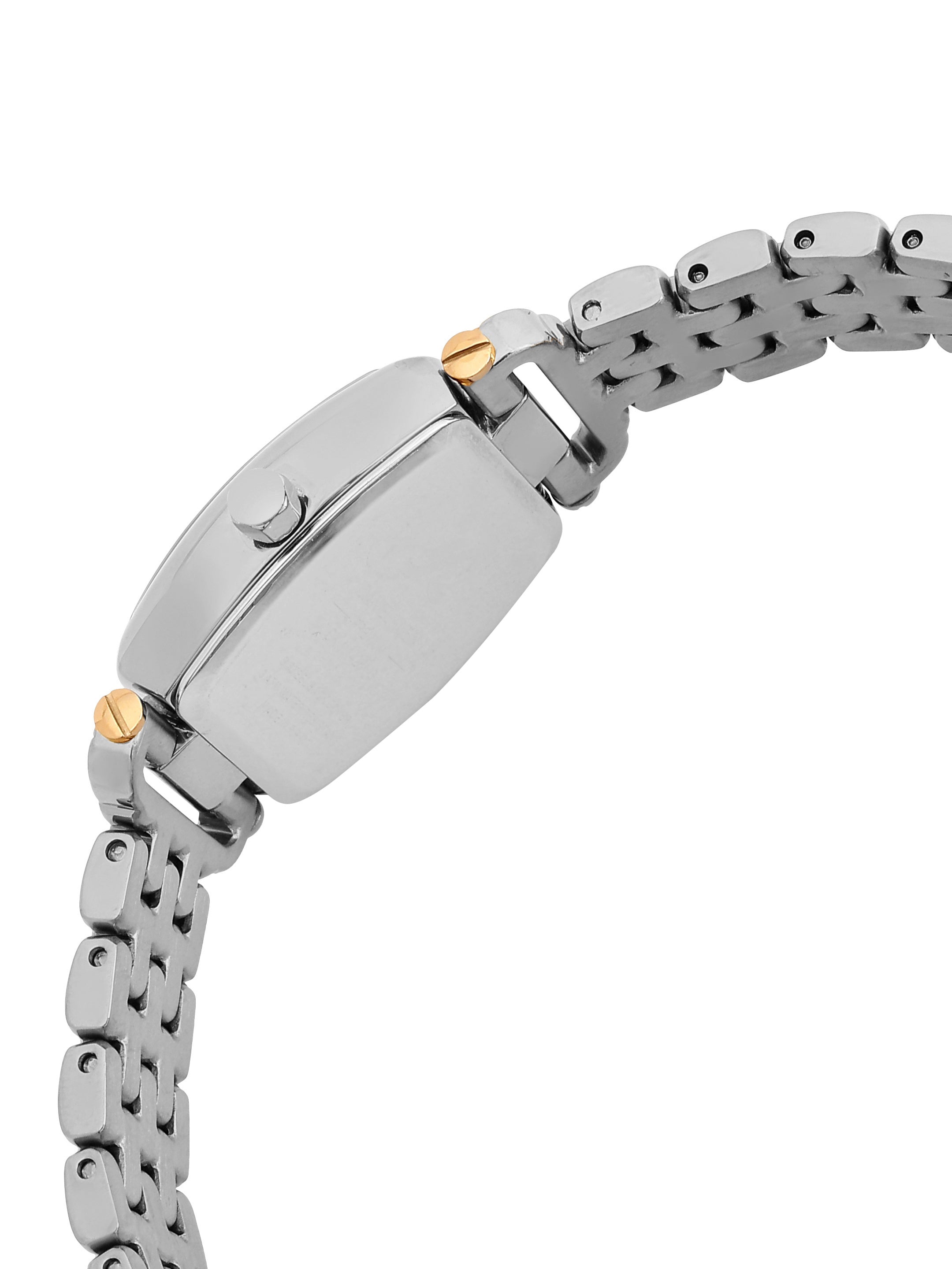 Daniel Klein Analog Silver Round Dial Silver and Rose Gold Case Silver and Rose Gold Strap Quartz Water-Resistant Wrist Watch for Women Girls, Ladies DK.1.14281-6