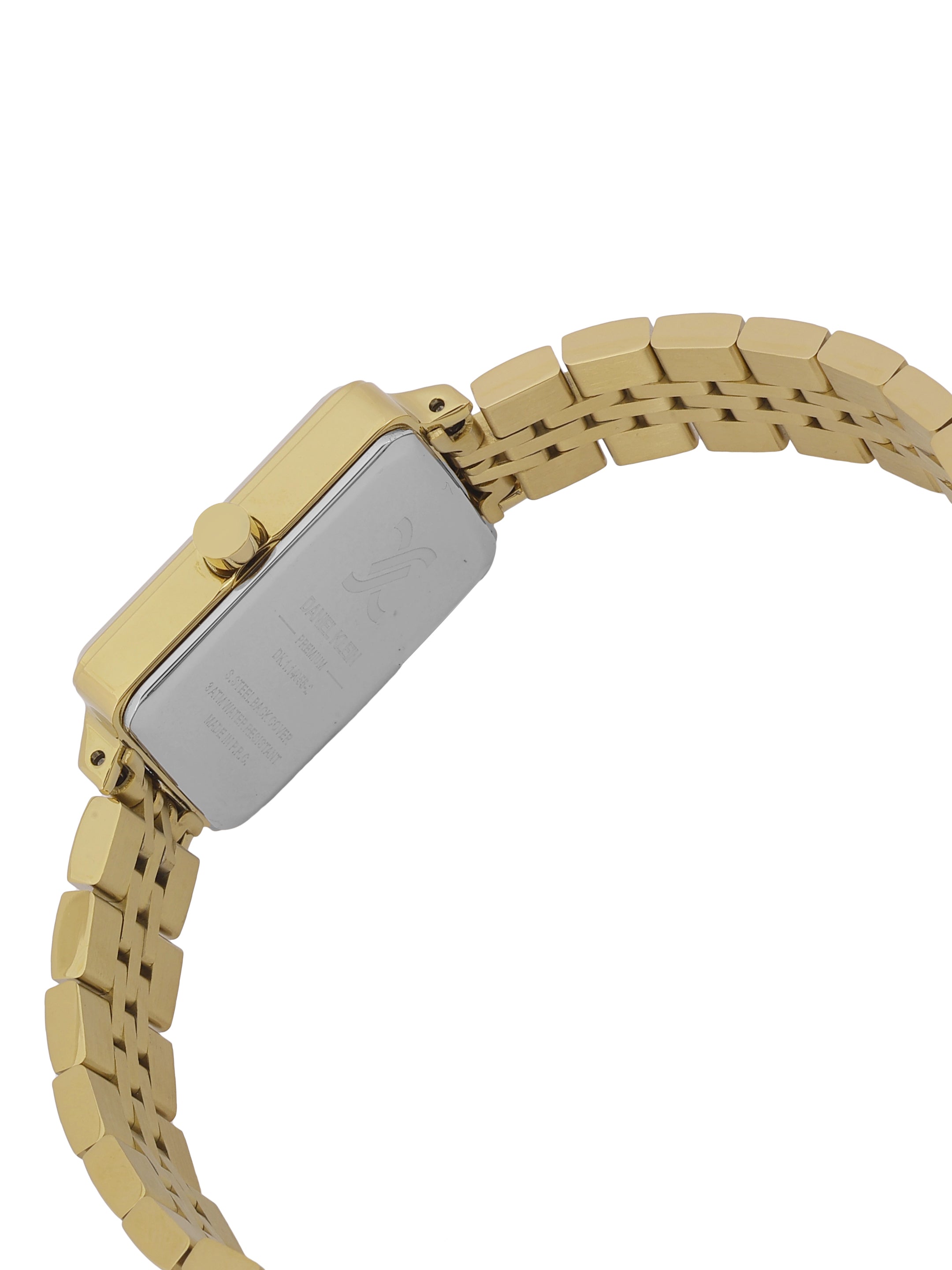 Daniel Klein Silver Sunray Dial Stainless Steel Strap Women’s Watch DK.1.14055-2