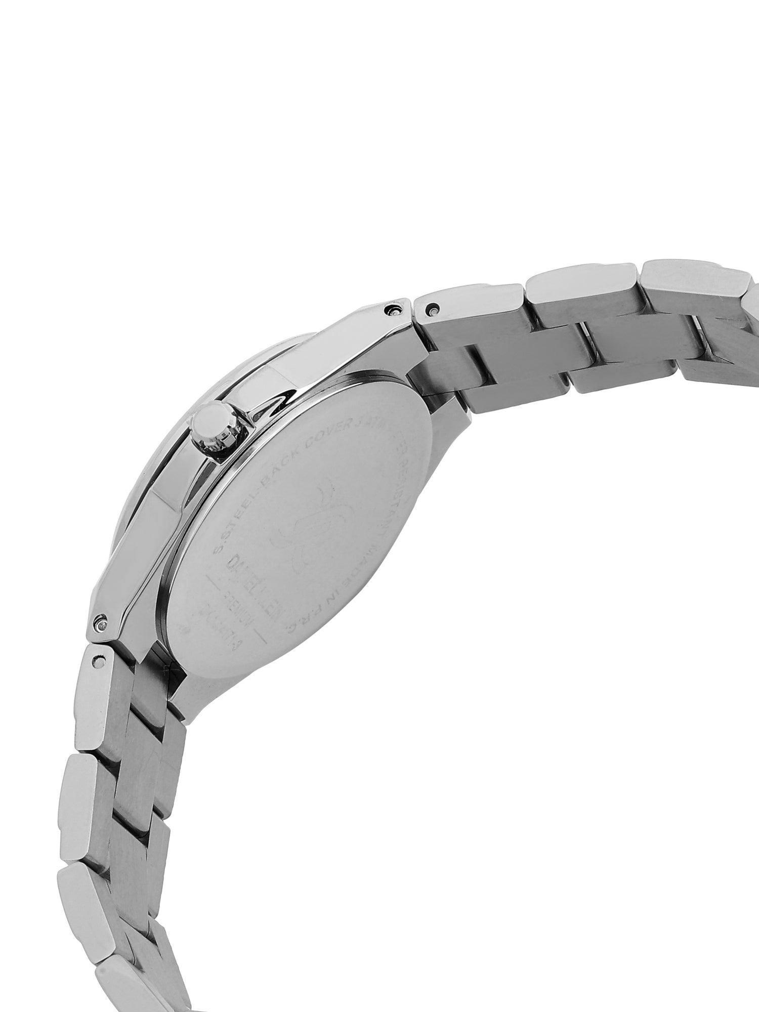 Daniel Klein Analog Green Round Dial Silver Case Silver Strap Quartz Water-Resistant Wrist Watch for Women Girls, Ladies DK.1.14171-2