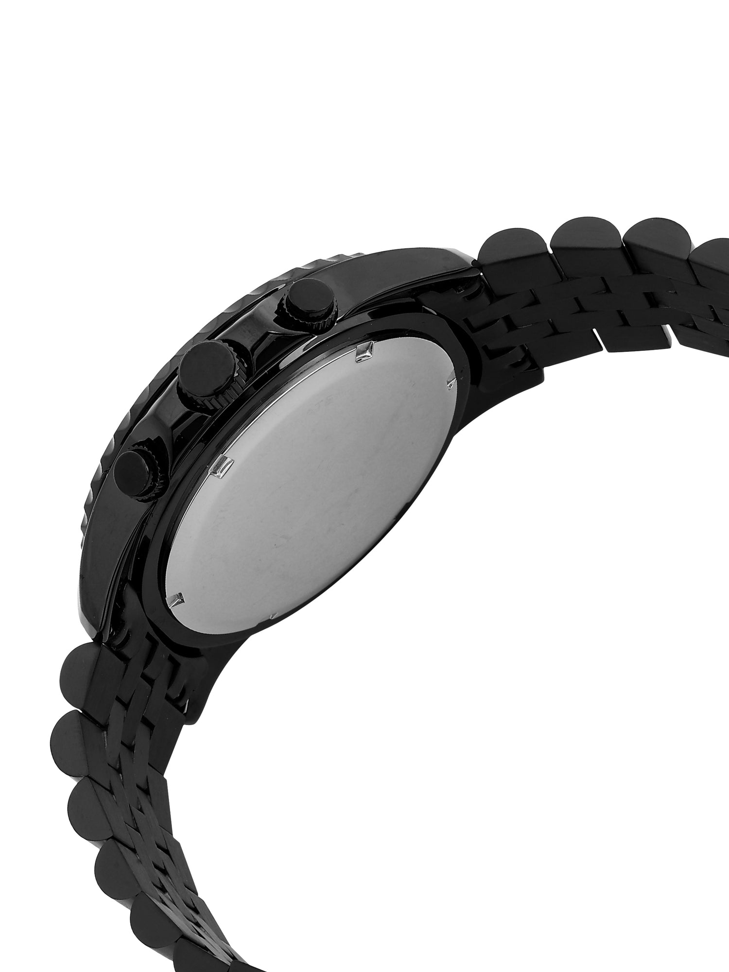 Daniel Klein Analog Black Round Dial Black Case Black Strap Quartz Water-Resistant Wrist Watch for Men Boys DK.1.14243-5