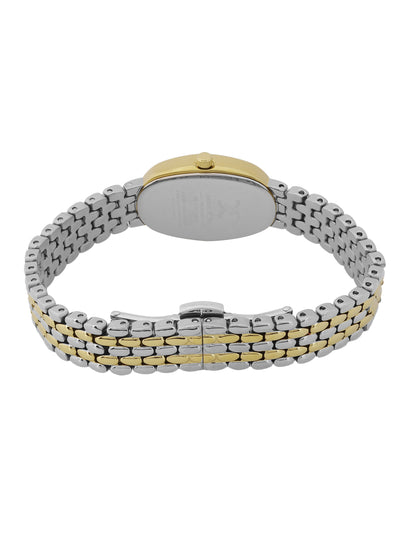 Daniel Klein Dark Green Dial Two-Tone Women’s Analog Watch DK.1.14129-5