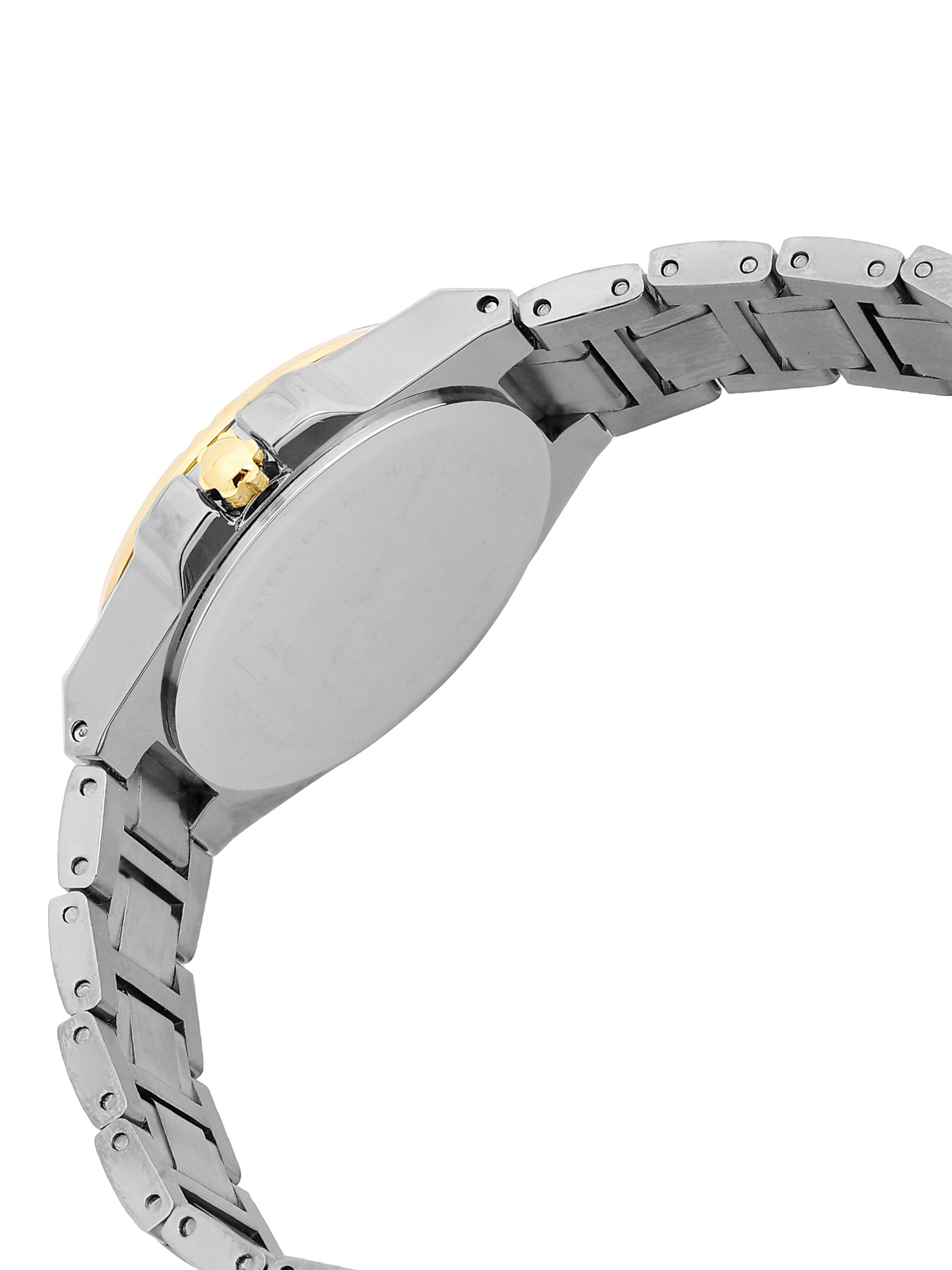 Daniel Klein Analog Dark Green Round Dial Silver and Gold Case Silver and Gold Strap Quartz Water-Resistant Wrist Watch for Women Girls, Ladies DK.1.14176-4