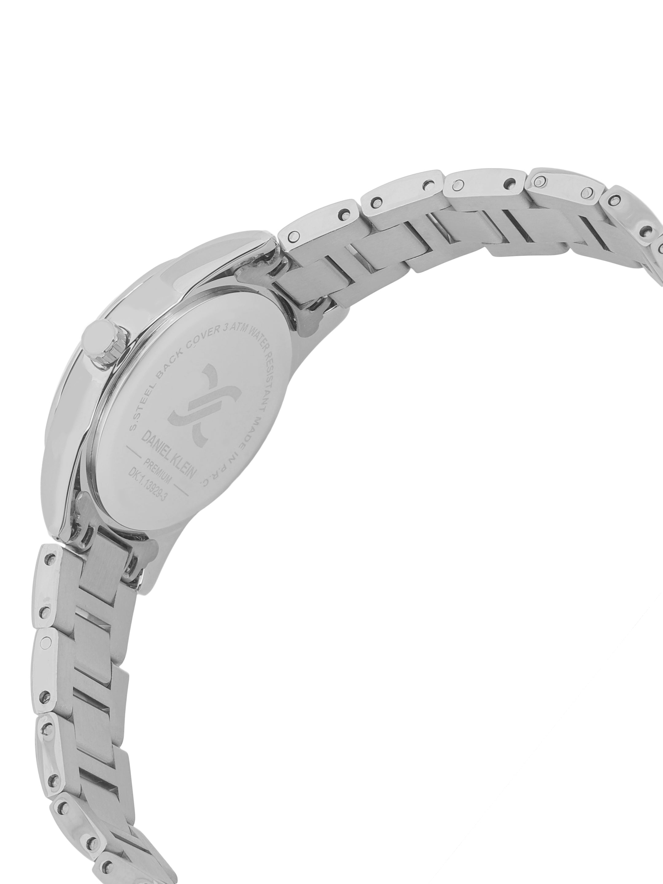 Daniel Klein Two-Tone Square Dial Stainless Steel Strap Women’s Watch DK.1.13929-2