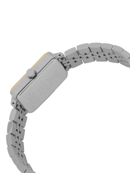 Daniel Klein Dark Green Sunray Dial Stainless Steel Strap Women’s Watch DK.1.14055-5