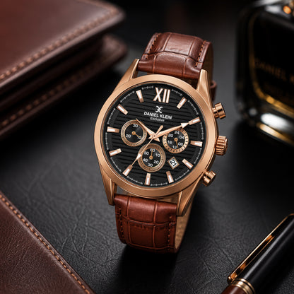 Daniel Klein Classic Multifunction Watch for Men