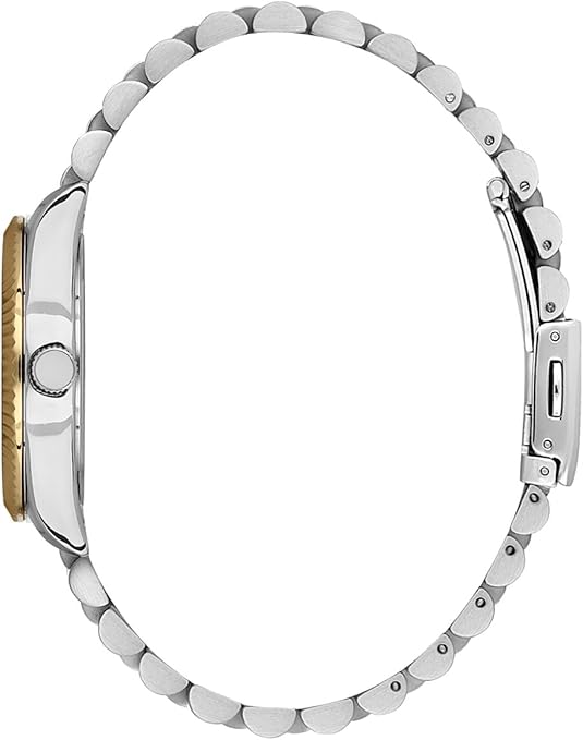 Daniel Klein Exclusive Unisex Dial &amp; Stainless Steel Bracelet Style Straps Analogue Watch
