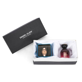 Daniel Klein Watch & Fragrance Feminine Charm Combo - DKC002-2