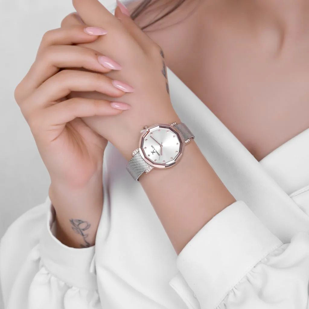 Daniel Klein Premium Women Silver Watch