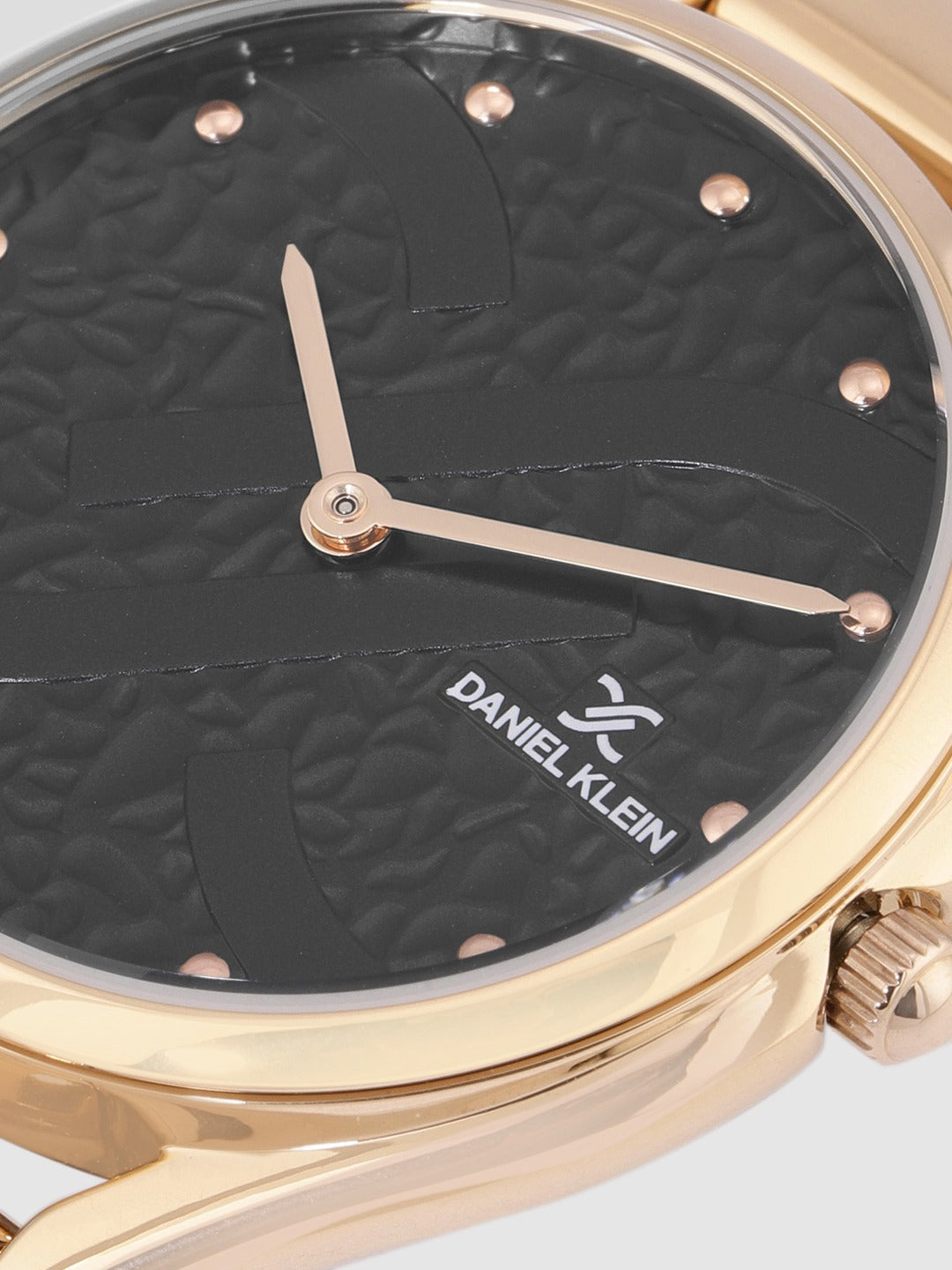 Daniel Klein Premium Women Gun Black Dial Watch