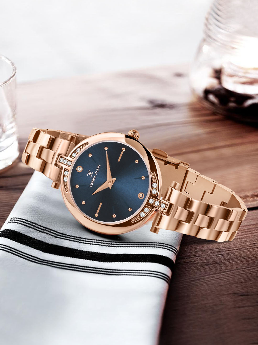 Blue Dial Premium Women Watch