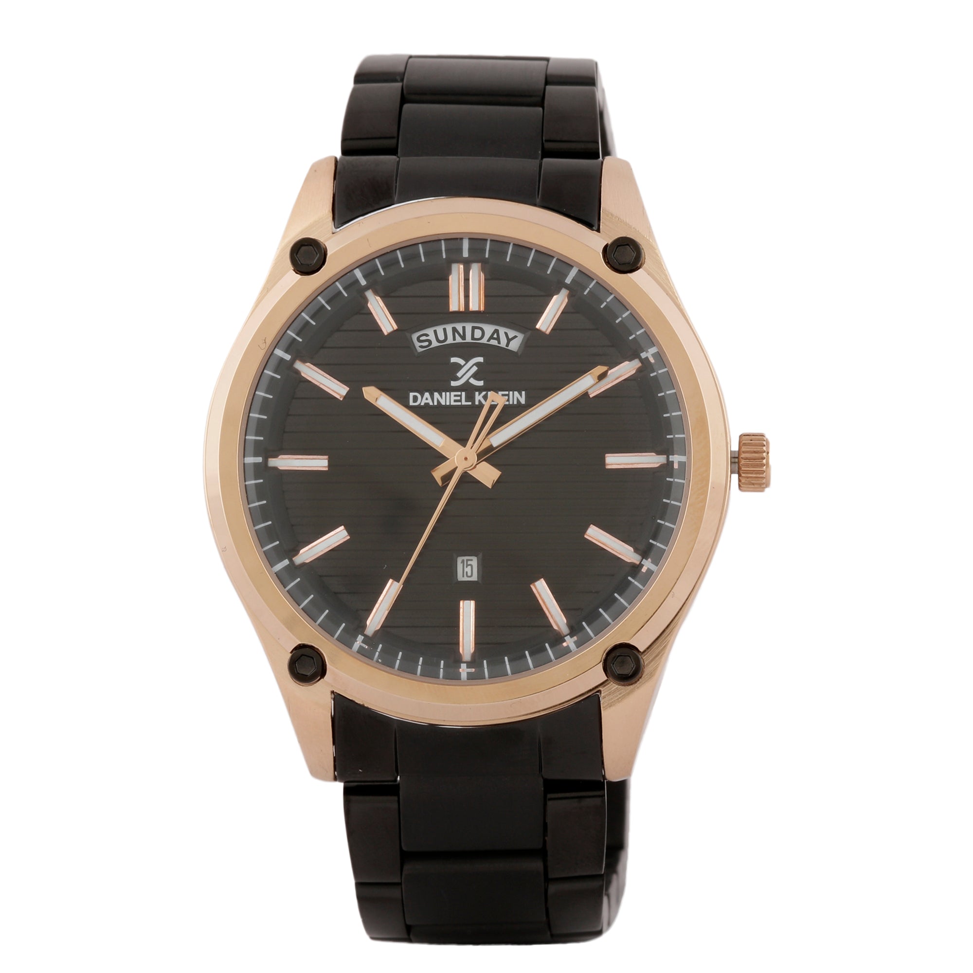 Daniel Klein Premium Men Gun Black Dial Analogue Watch