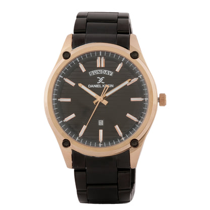 Daniel Klein Premium Men Gun Black Dial Analogue Watch