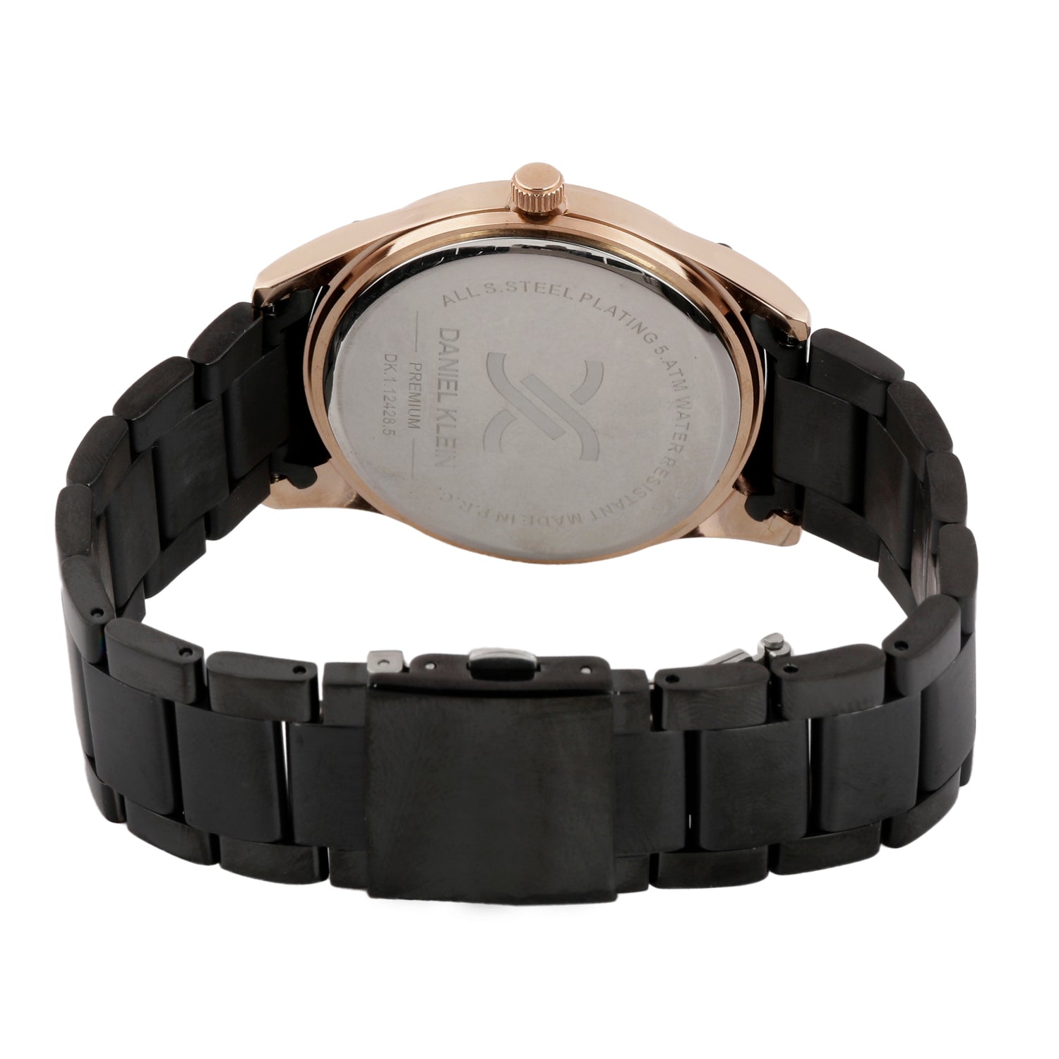 Daniel Klein Premium Men Gun Black Dial Analogue Watch