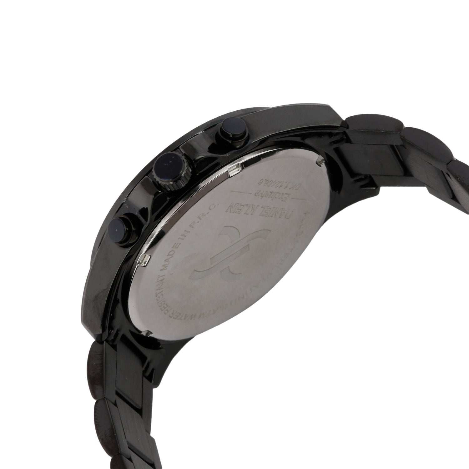 Daniel Klein Exclusive Men Gun Black Dial Analogue Watch