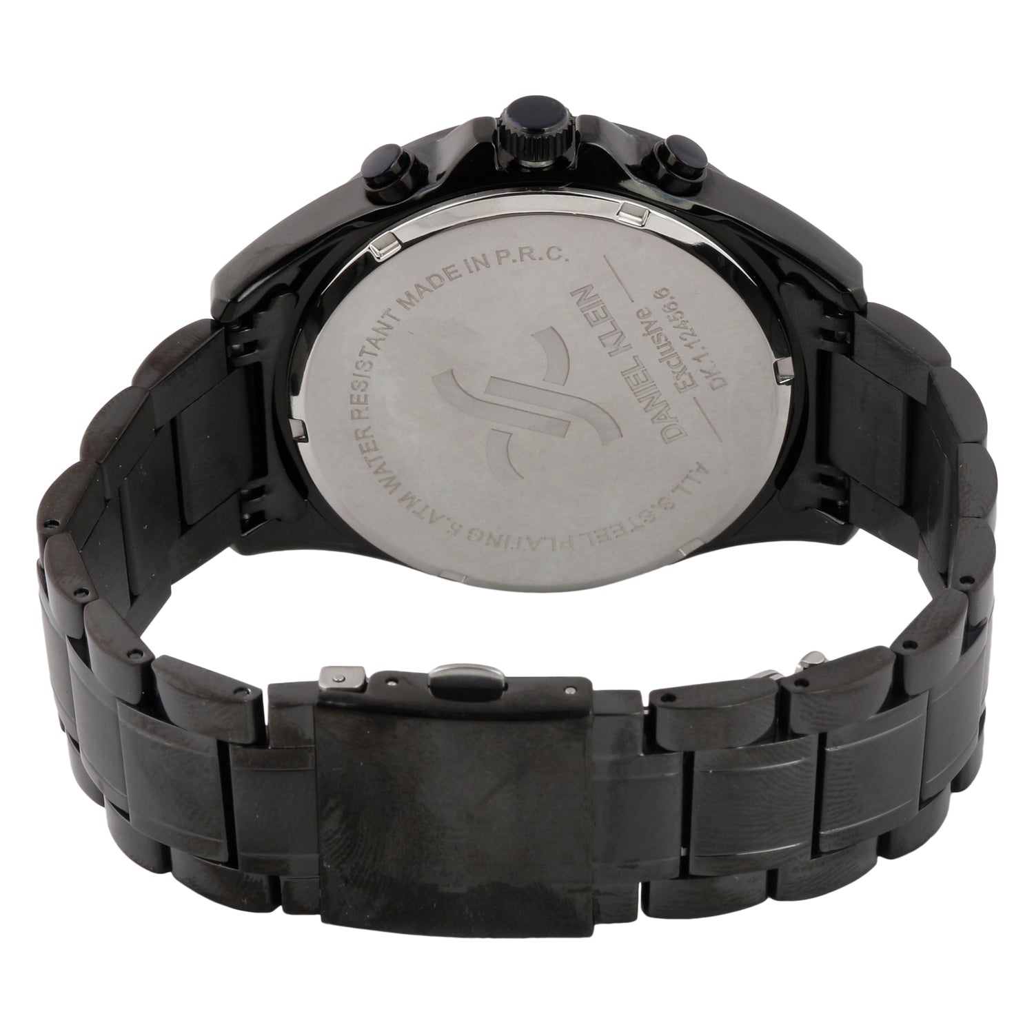 Daniel Klein Exclusive Men Gun Black Dial Analogue Watch