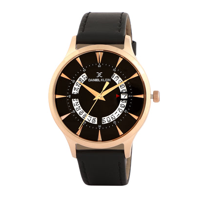 Daniel Klein Premium Men Black Dial Analogue Watch