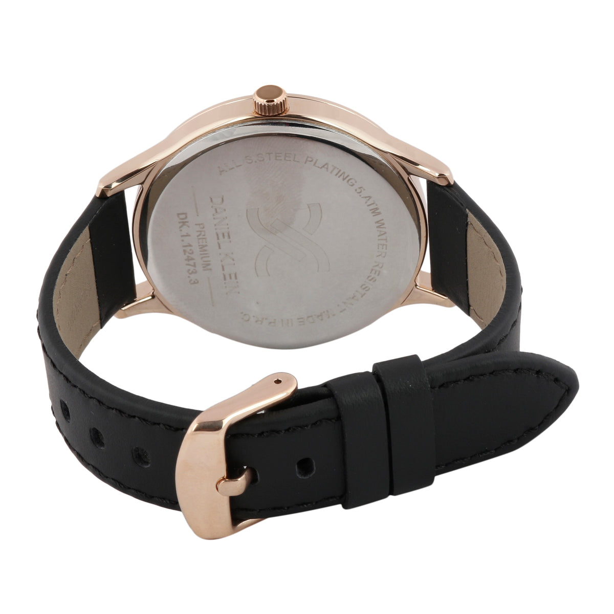 Daniel Klein Premium Men Black Dial Analogue Watch