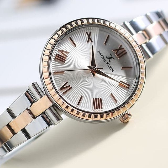 Daniel Klein Premium Women Silver Dial Watch
