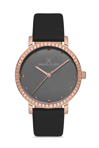 Daniel Klein Premium Women Black Dial Analogue Watch